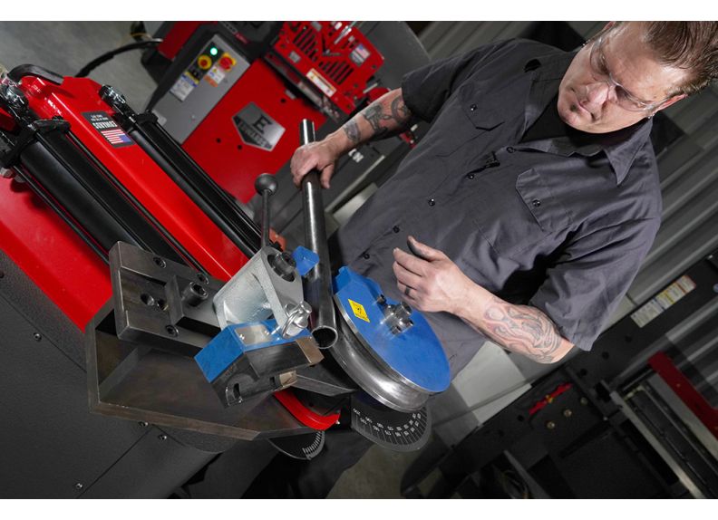 HPST2375 Rotary Draw Bender PowerLink Source | Edwards Ironworkers