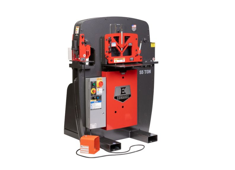 55 Ton Ironworker 230V, 1Ph
