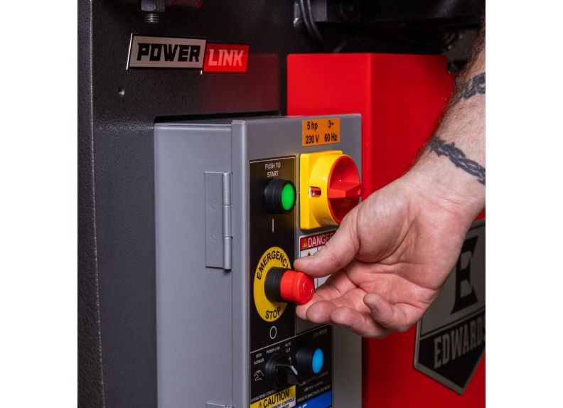 55 Ton Ironworker 230V, 3Ph with PowerLink | Edwards Ironworkers
