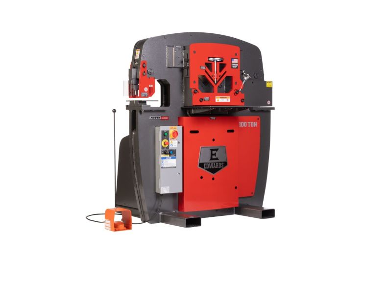 100 Ton Ironworker 230V, 1Ph, with PowerLink